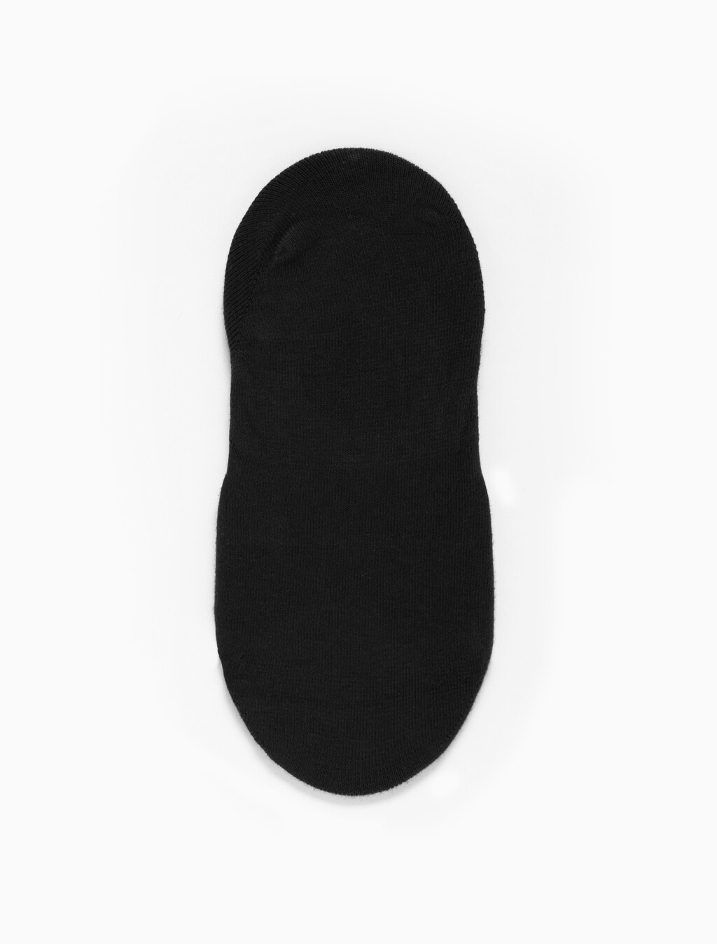 Buy 여성 콤드 코튼 모노그램 라이너 삭스 (화이트 1 PAIR) in color BLACK