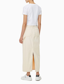 Buy 여성 맥시 카고 포켓 스커트 in color CHALKY BLUE