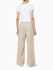 Buy 여성 라이트웨이트 코튼 카고 팬츠 in color OXFORD TAN