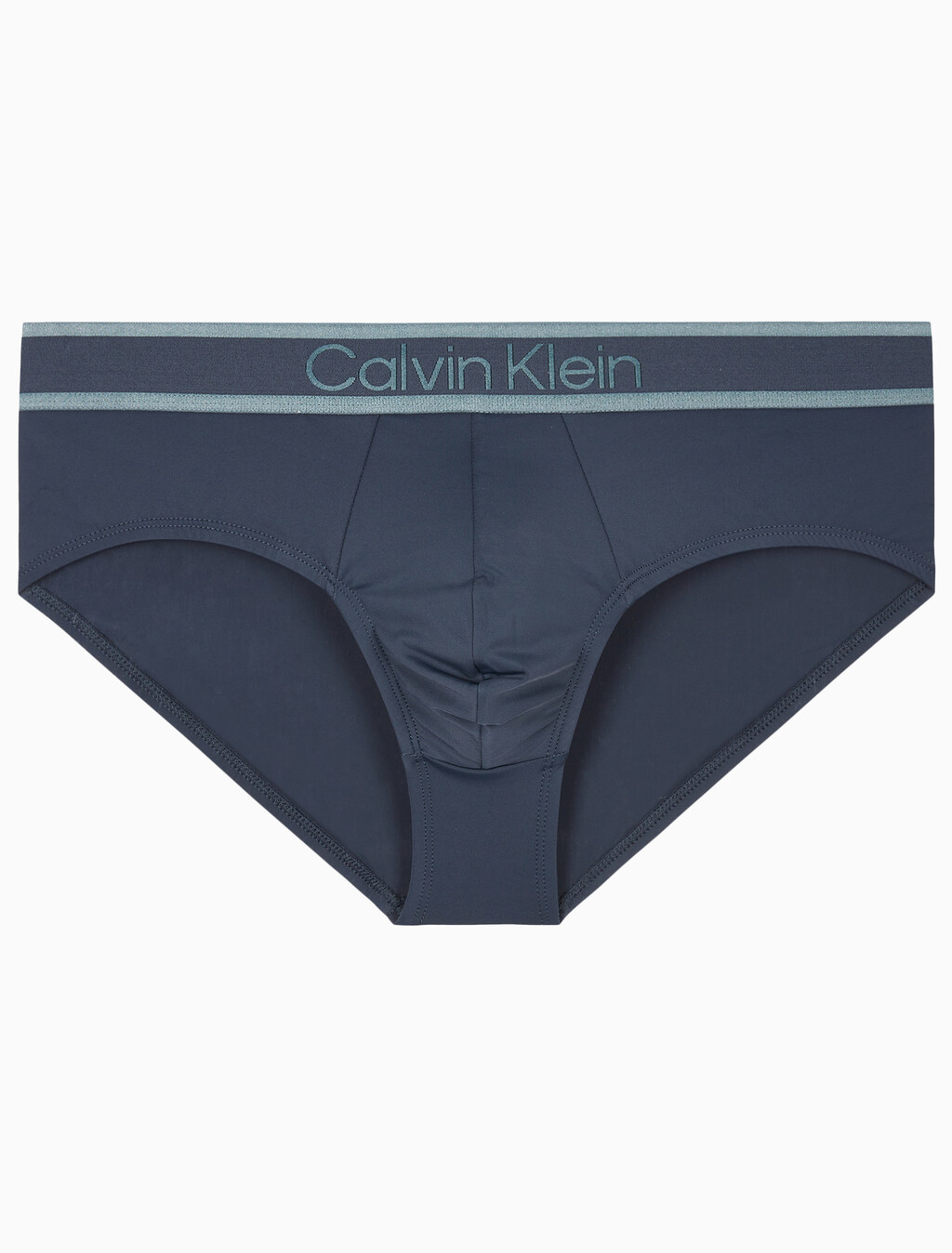 Buy 남성 CK 토널 로고 마이크로 힙브리프 in color NAVY