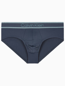 Buy 남성 CK 토널 로고 마이크로 힙브리프 in color NAVY