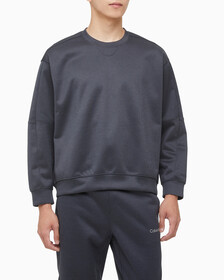 Buy 남성 릴렉스핏 스웻셔츠 in color BLACK