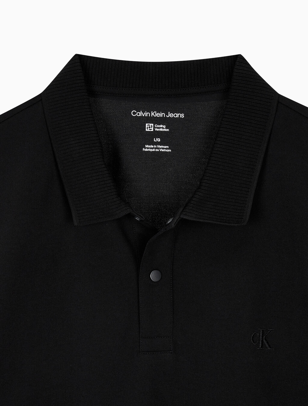 Buy 남성 레귤러핏 피케 폴로 쿨링 반팔 티셔츠 in color BLACK