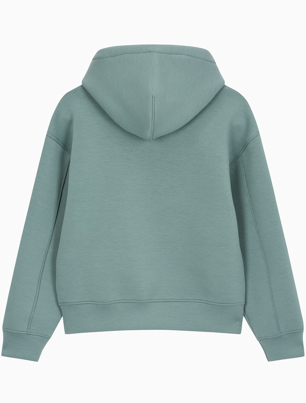 Buy 여성 크롭 오버사이즈 스웻셔츠 in color Mid Green