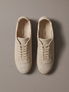 Buy 여성 발레 스니커즈 레더 스웨이드 in color Light Cashew/Gum