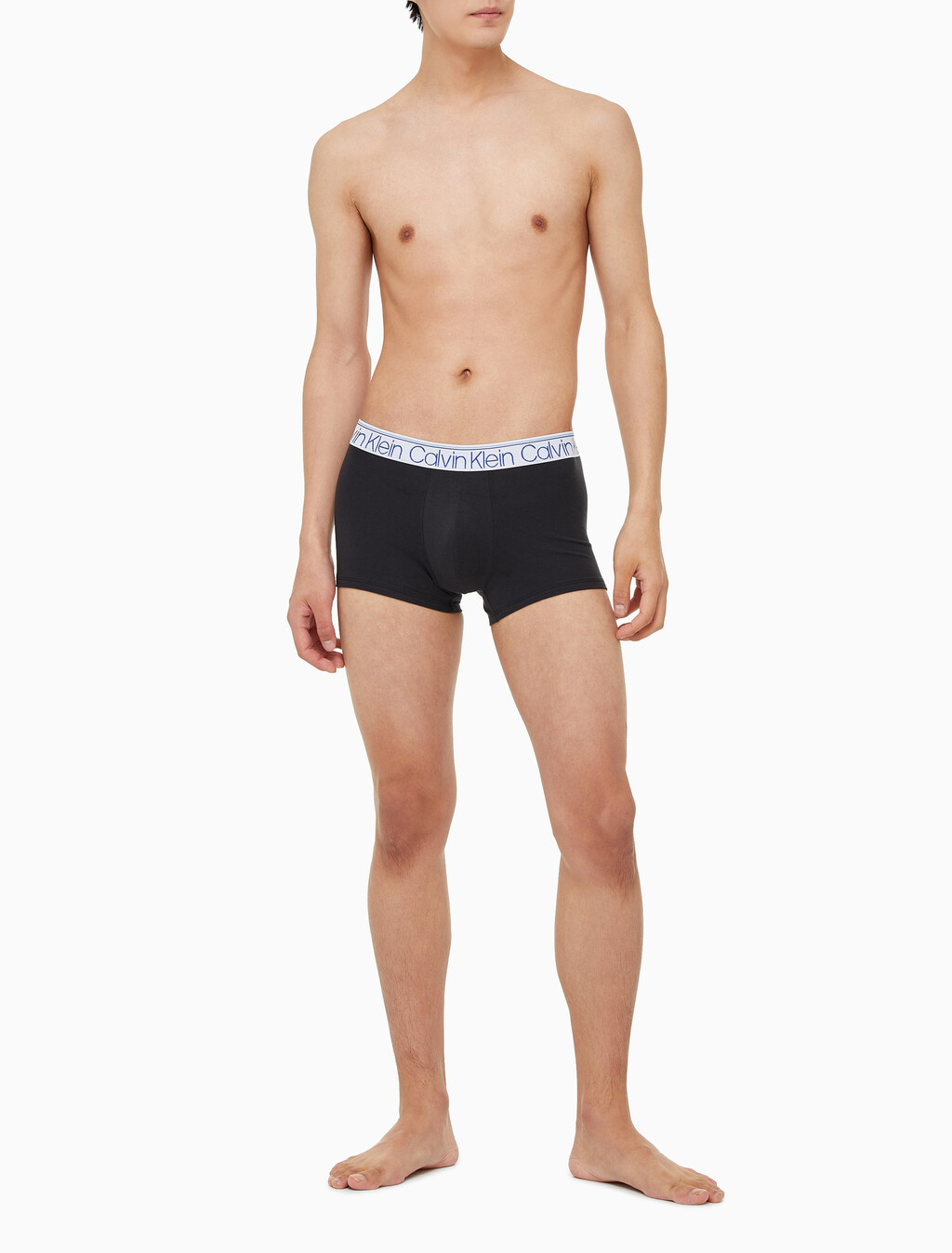 Buy 남성 코튼 스트레치 LTE 3PK 드로즈 in color BLACK/PROVIDENCE BLUE/GREY HEATHER