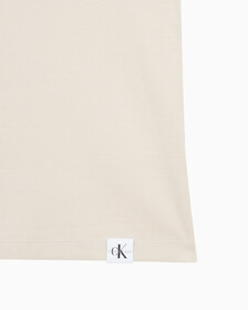 Buy 남성 로고탭 레이서백 슬리브리스 티셔츠 in color CLASSIC BEIGE