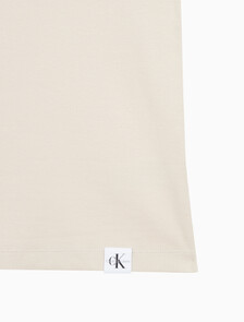 Buy 남성 로고탭 레이서백 슬리브리스 티셔츠 in color CLASSIC BEIGE