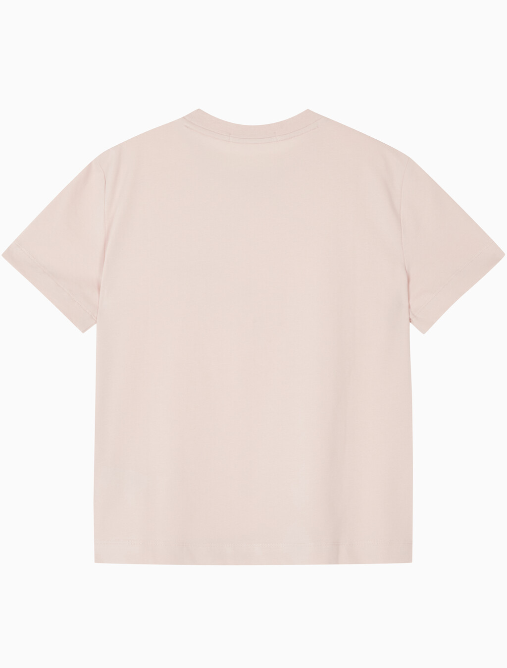 Buy 여성 레귤러핏 스몰 모노그램 로고 반팔 티셔츠  in color PINK