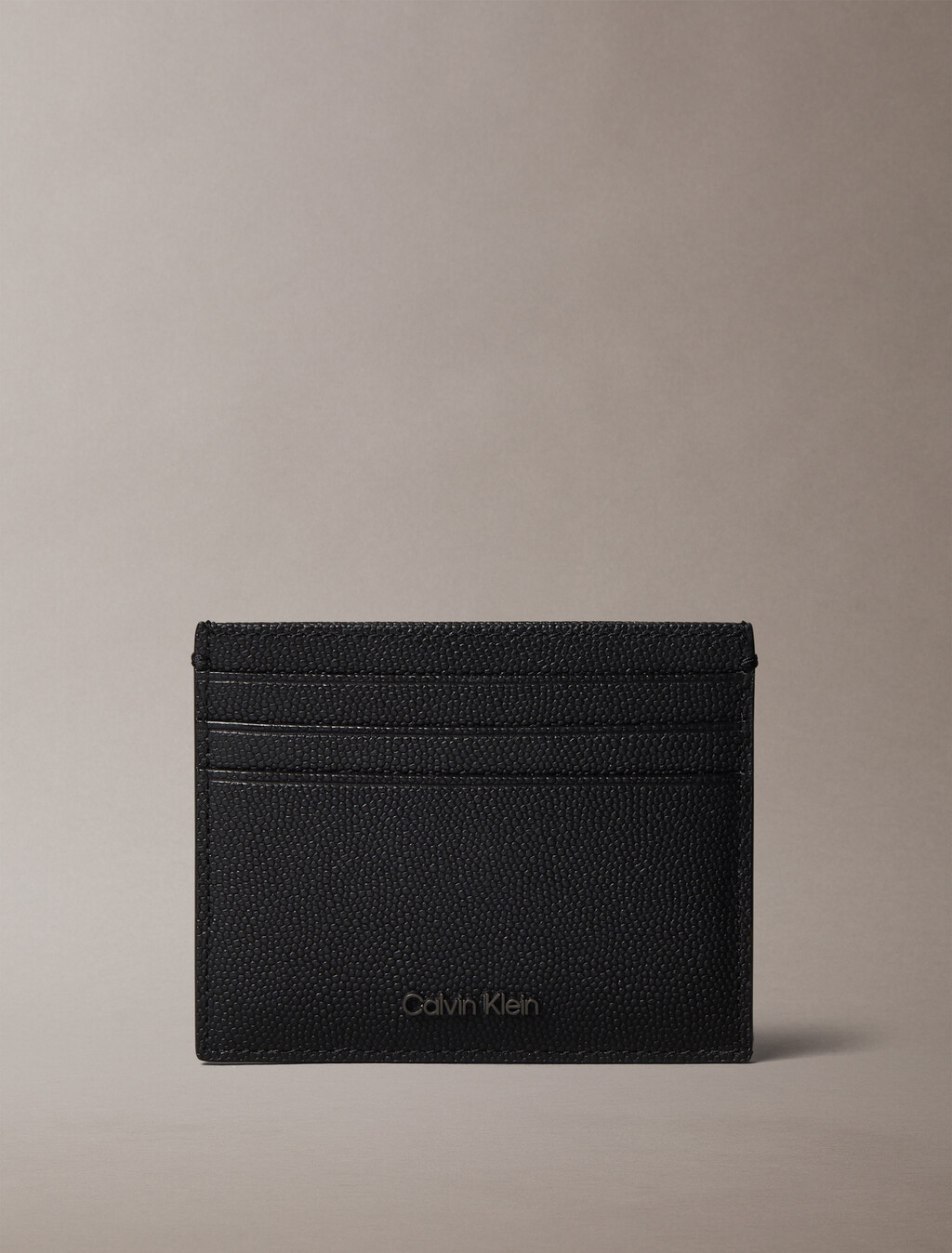 Buy 남성 레이즈드 캐비어 카드 케이스 in color BLACK