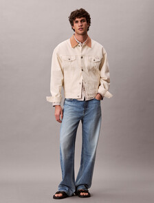 Buy 배기핏 에코 쿨 진 in color Light Blue