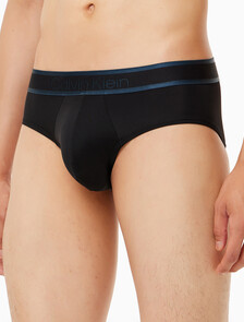 Buy 남성 CK 토널 로고 마이크로 힙브리프 in color BLACK