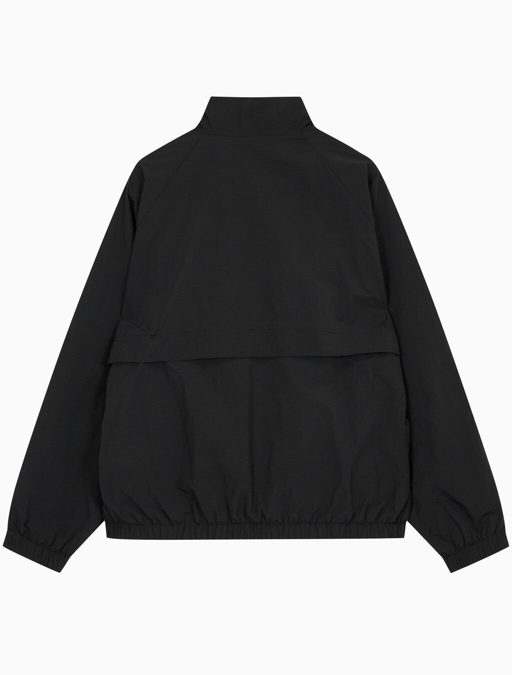 Buy 남성 에센셜 스탠드 카라 집업 자켓 in color CK BLACK