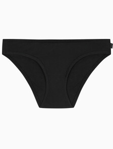 Buy 여성 CK 아이디얼 모달 립 로우라이즈 비키니 in color BLACK