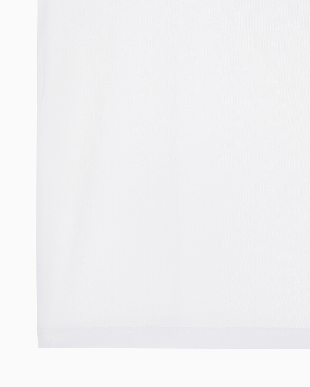 Buy 남성 레귤러핏 솔리드 CK 로고 반팔 티셔츠 in color BRIGHT WHITE