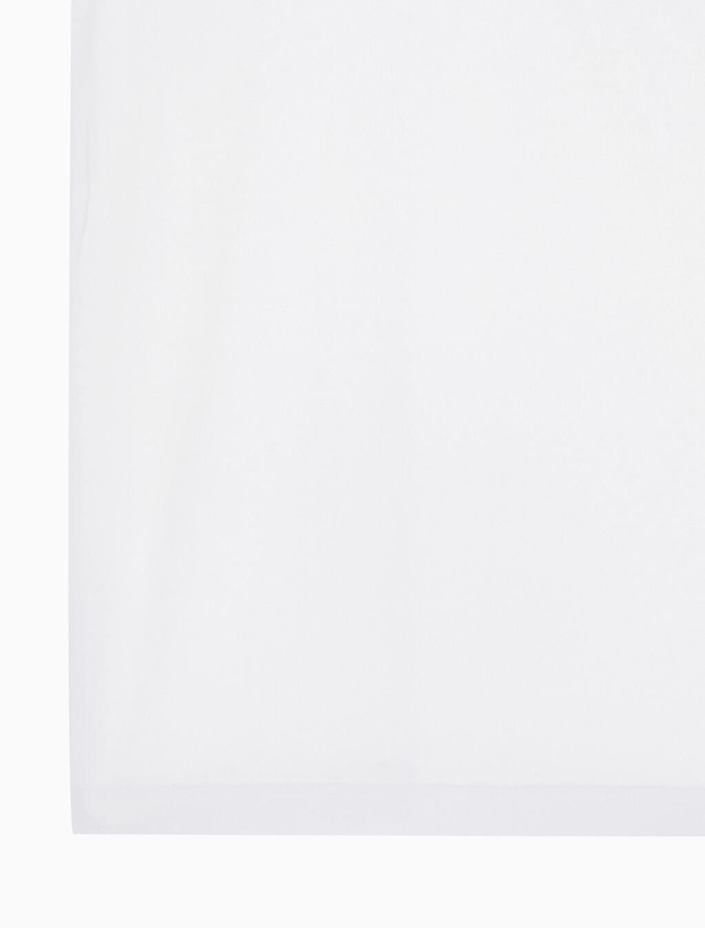 Buy 남성 레귤러핏 솔리드 CK 로고 반팔 티셔츠 in color BRIGHT WHITE