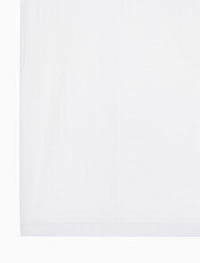 Buy 남성 레귤러핏 솔리드 CK 로고 반팔 티셔츠 in color BRIGHT WHITE