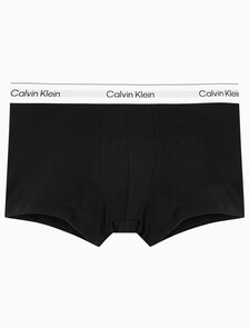 Buy 남성 아이콘 코튼 스트레치 2PK 트렁크 in color BLACK