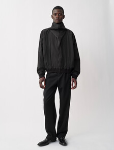 Buy CYRUS MENS NYLON COAT in color BLACK