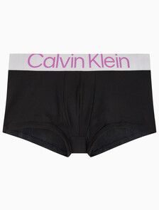 Buy 남성 CK 리컨시더드 스틸 마이크로 로우라이즈 드로즈 3PK in color BLACK