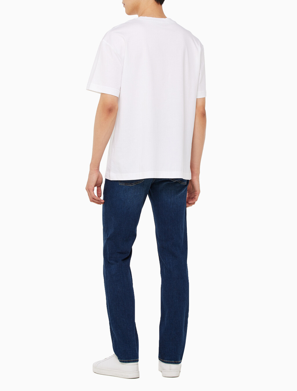 Buy 남성 메타 포토프린트 반팔 티셔츠 in color BRIGHT WHITE
