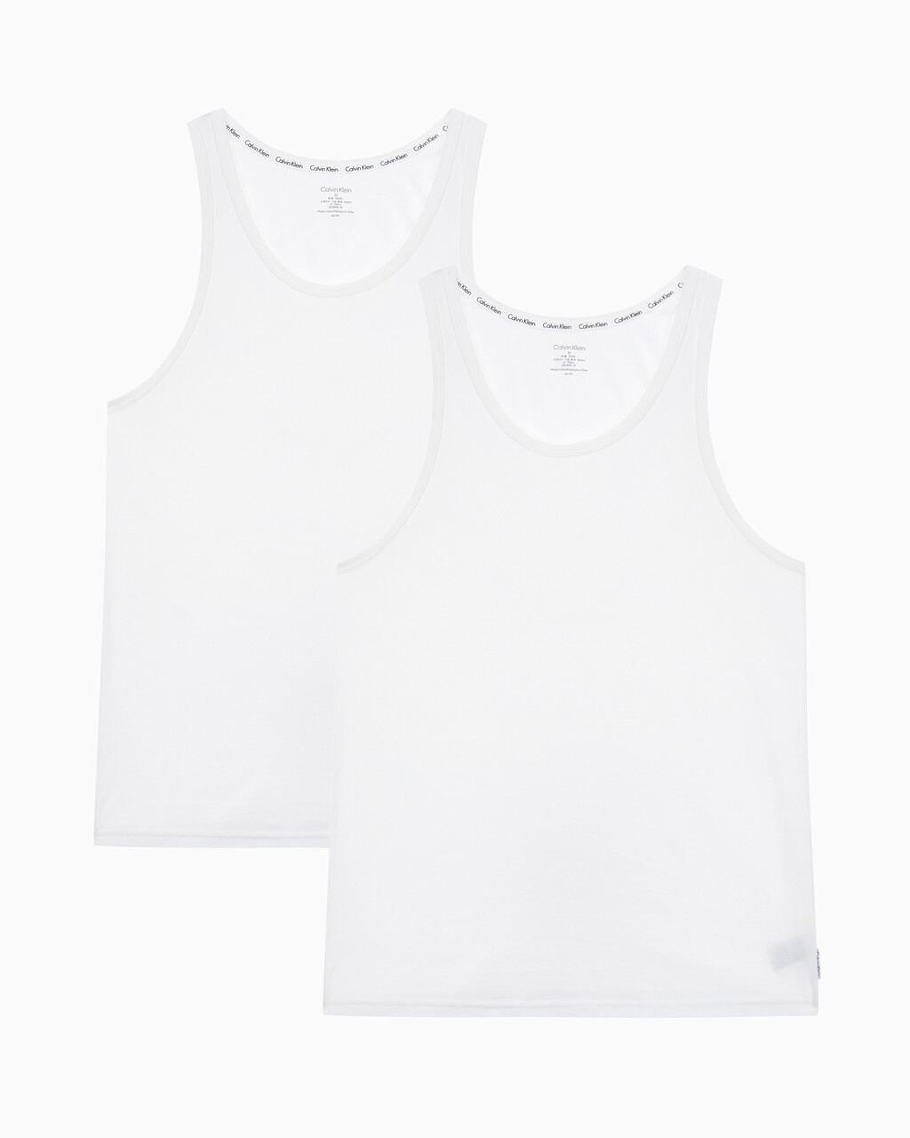 Buy 남성 모던 코튼 3PK 탱크 in color WHITE