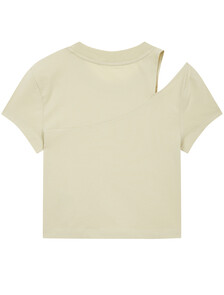 Buy 여성 메타 CK 베이비 티셔츠 in color GREEN