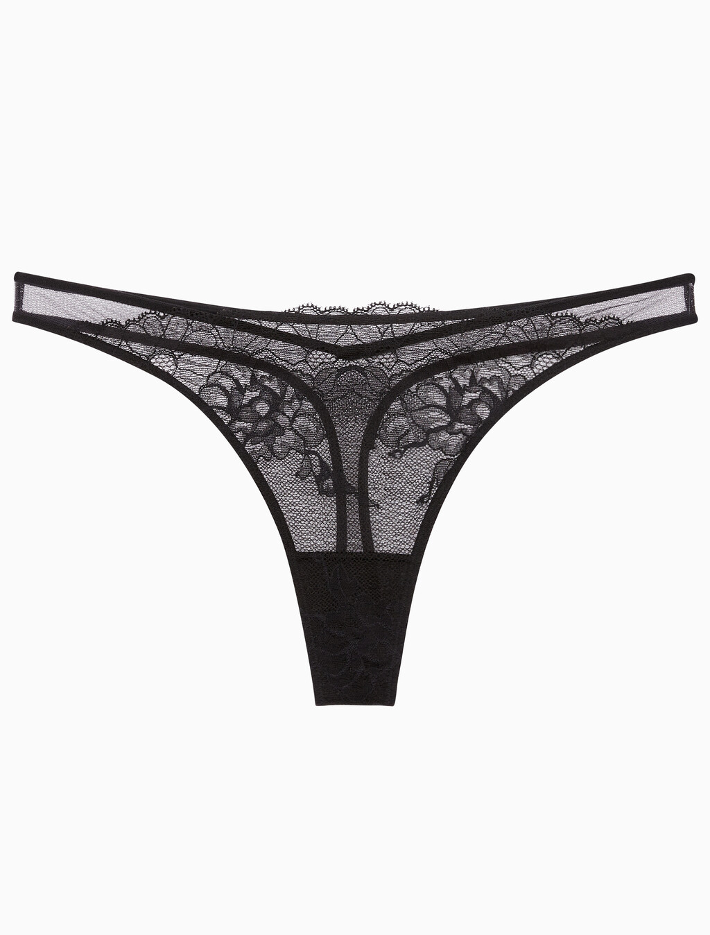 Buy 여성 CK 블랙 브라이덜 T팬티 in color BLACK