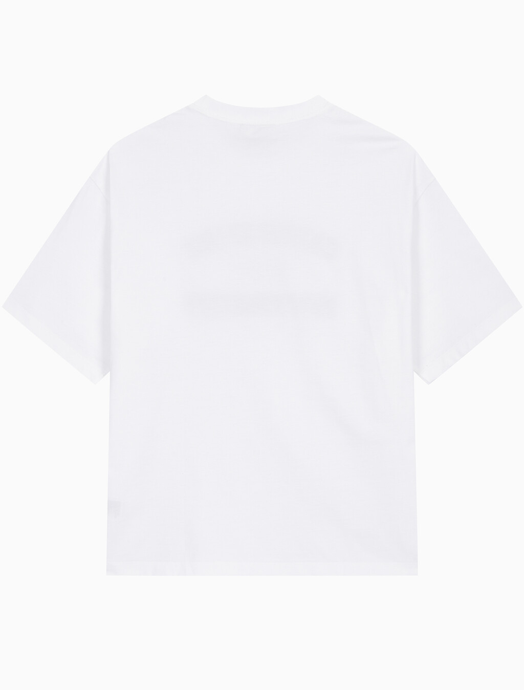 Buy 남성 릴렉스핏 뉴욕 바시티 로고 반팔 티셔츠 in color BRILLIANT WHITE