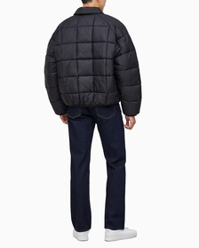 Buy 남성 프리미엄 라인 에센셜 패디드 오버셔츠 in color CK BLACK