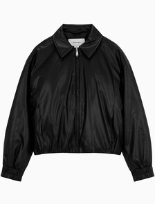 Buy 여성 폭스레더 봄버 in color BLACK