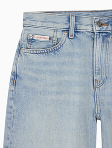 Buy 여성 텐셀 데님 롱쇼츠 in color Blue