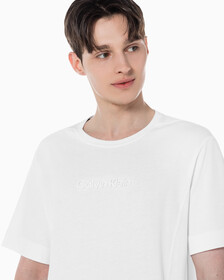 Buy 남성 레귤러 핏 에센셜 로고 반팔 티셔츠 in color ATHLETIC GREY H