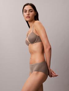 Buy 여성 퍼펙틀리 핏 AF 푸쉬업 브라 in color Dark green