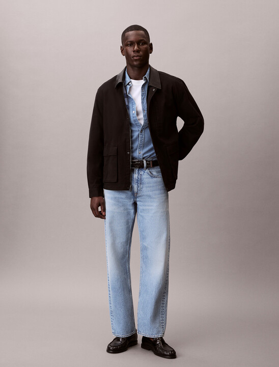 코튼 캔버스 자켓