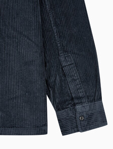 Buy 남성 릴렉스핏 코듀로이 포켓 긴팔 셔츠 in color Dark Blue