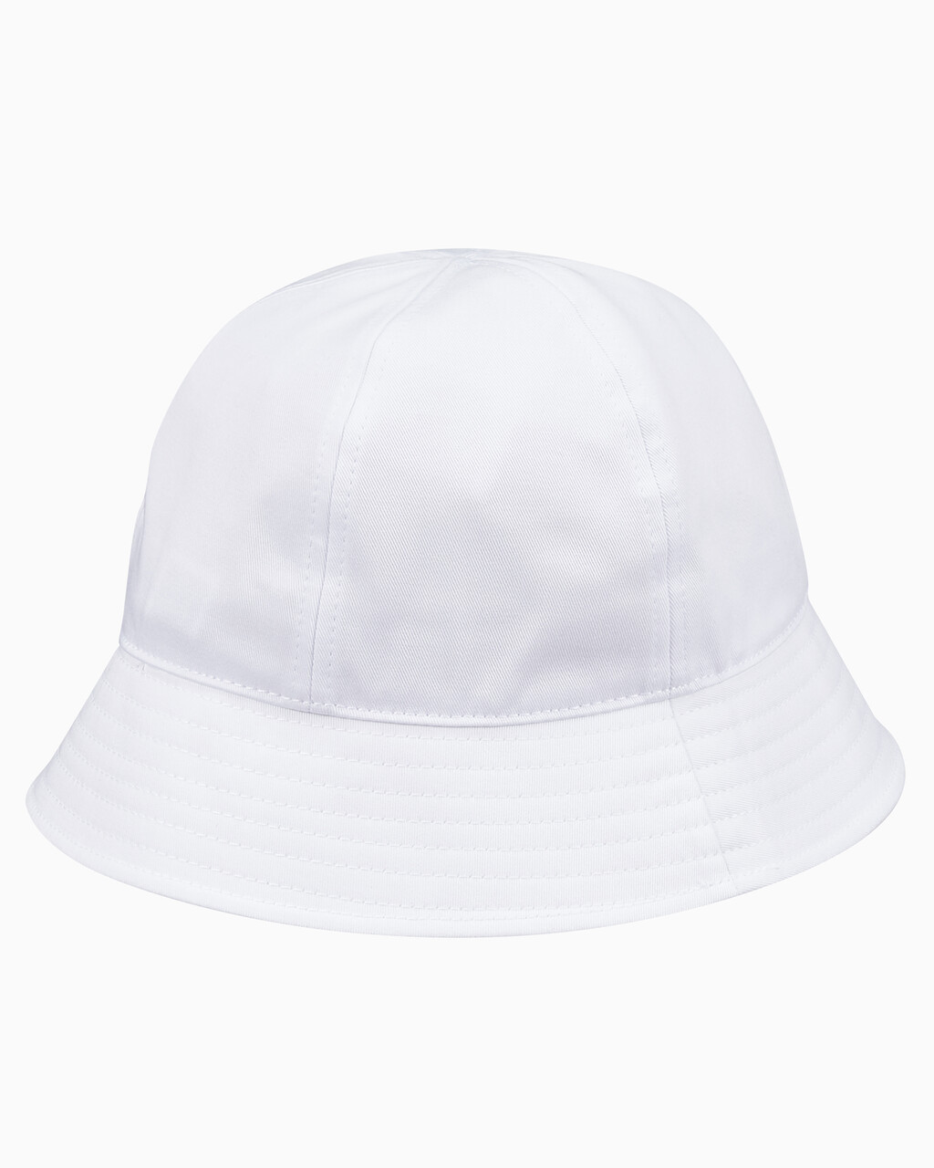 Buy 남녀공용 CK 엠브로이더리 로고 버킷햇 in color BRIGHT WHITE