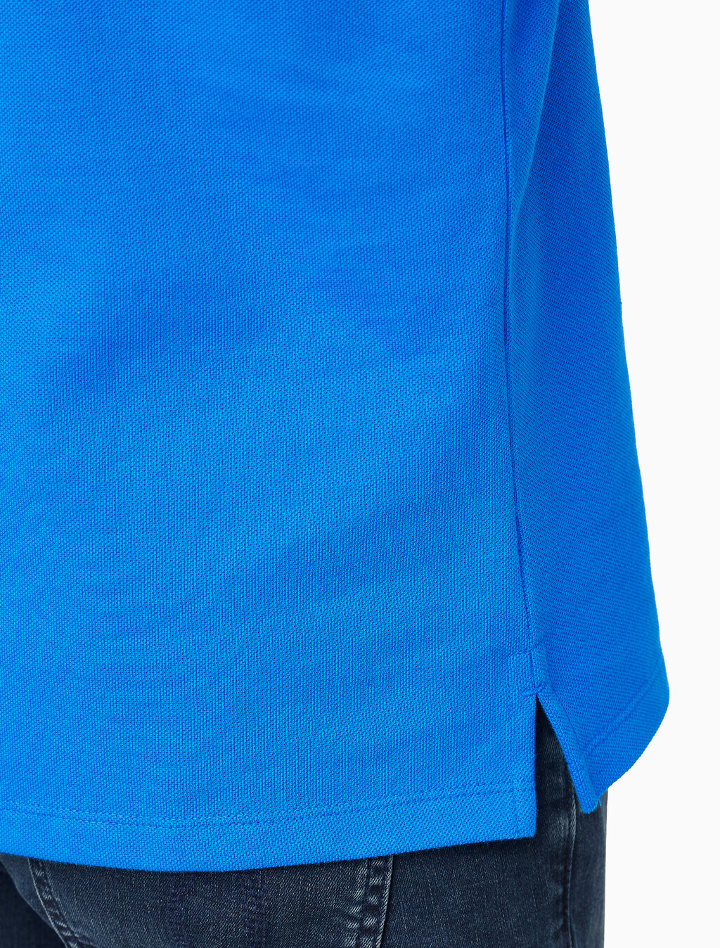 Buy 모노그램 피케 폴로 티 in color FRENCH BLUE