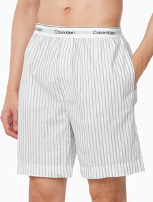 Buy 남성 코튼 코플린 슬립 쇼츠 in color STEADY STRIPE GRISAILLE