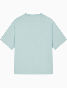Buy 남성 레귤러핏 히어로 모노그램 로고 반팔 티셔츠 in color HARBOR GRAY