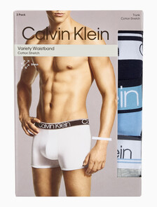 Buy 남성 WB 코튼 스트레치 버라이어티 팩 트렁크 3PK in color navy / blue / grey