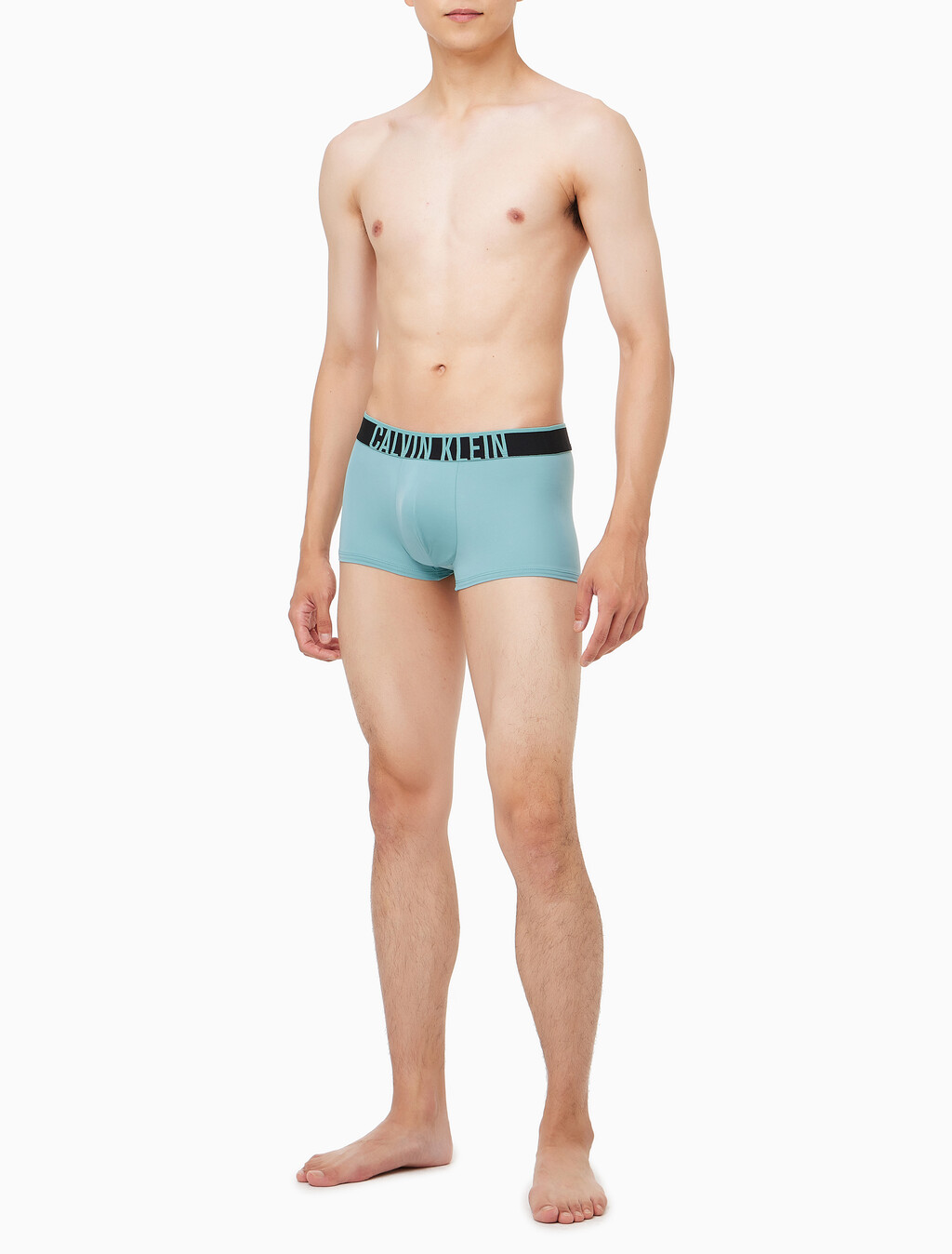 Buy 남성 인텐스 파워 마이크로 쿨링 로우라이즈 드로즈 in color MINT BLUE