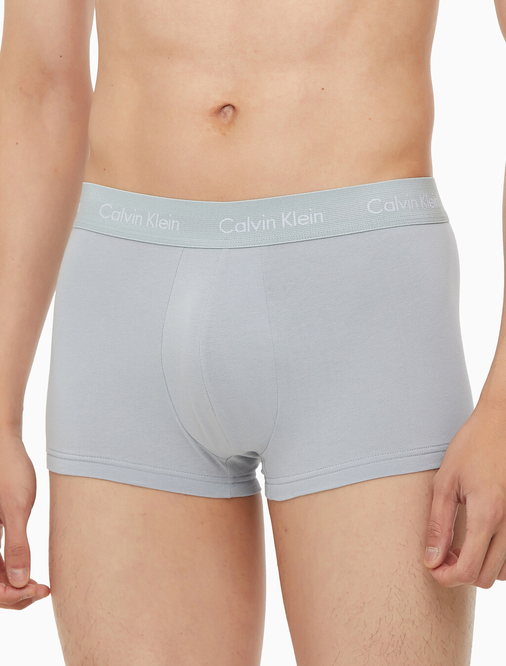 Buy 남성 코튼 스트레치 로우 라이즈 드로즈 5PK in color BLACK/CHARCOAL/NAVY/SKY BLUE/BLACK