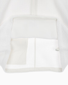 Buy 여성 릴랙스핏 쉐르파 크롭 풀오버 in color WHITE
