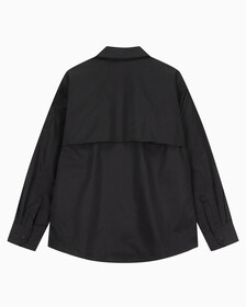 Buy 남성 테크니컬 집업 오버사이즈 셔츠 in color CK BLACK