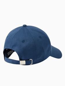 Buy 남녀공용 CKJ 모노그램 엠브로이더리 볼캡 in color NAVY