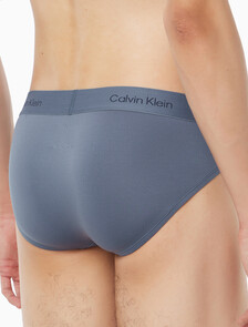 Buy 남성 모던 로고 패치 마이크로 힙브리프 in color Grey