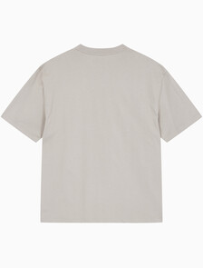 Buy 남성 릴렉스핏 헤비 코튼 크루넥 반팔 티셔츠  in color LIGHT GREY