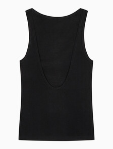 Buy 여성 아카이브 스웨터 탱크 탑 in color CK BLACK