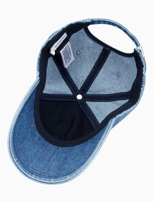 Buy 남녀공용 CKJ 데님 볼캡 in color DENIM